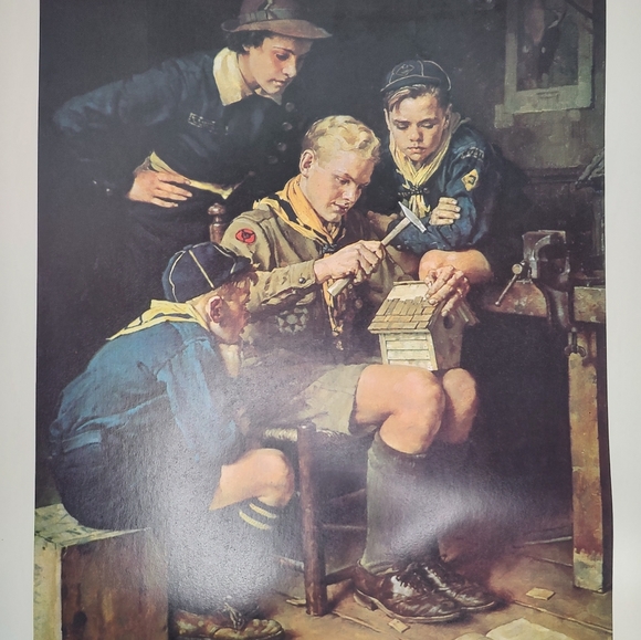 Scouting Through The Eyes Of Norman Rockwell Series 3001 - Picture 7 of 14